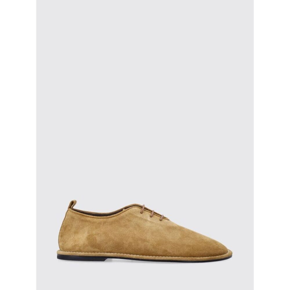 Ami Paris Men Suede Derby Shoes Ami Paris